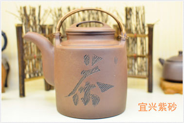 Πορφυρό Teapot Yixing τριξιμάτων παλαιό, Teapot Yi Shing SGS πιστοποίηση 1000ML