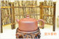 Teapot αργίλου μορφής φαναριών πορφυρό σύνολο, κινεζικό Teapot Eco Yixing - φιλικό