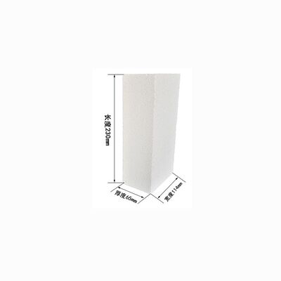 Θερμοκρασία 1000-1550 βαθμούς Κελσίου Βιομηχανικά ανθεκτικά τούβλα με υψηλή αντοχή στην υγρασία, σχεδιασμένα για θερμική μόνωση