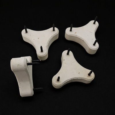 High temperature resistance ceramic kiln stilts for firing purpose